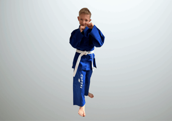 Kids Anzug blau vorne 2