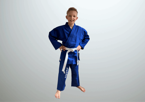 Kids Anzug blau vorne