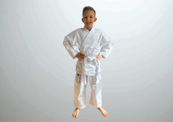 Kids Anzug weiß vorne