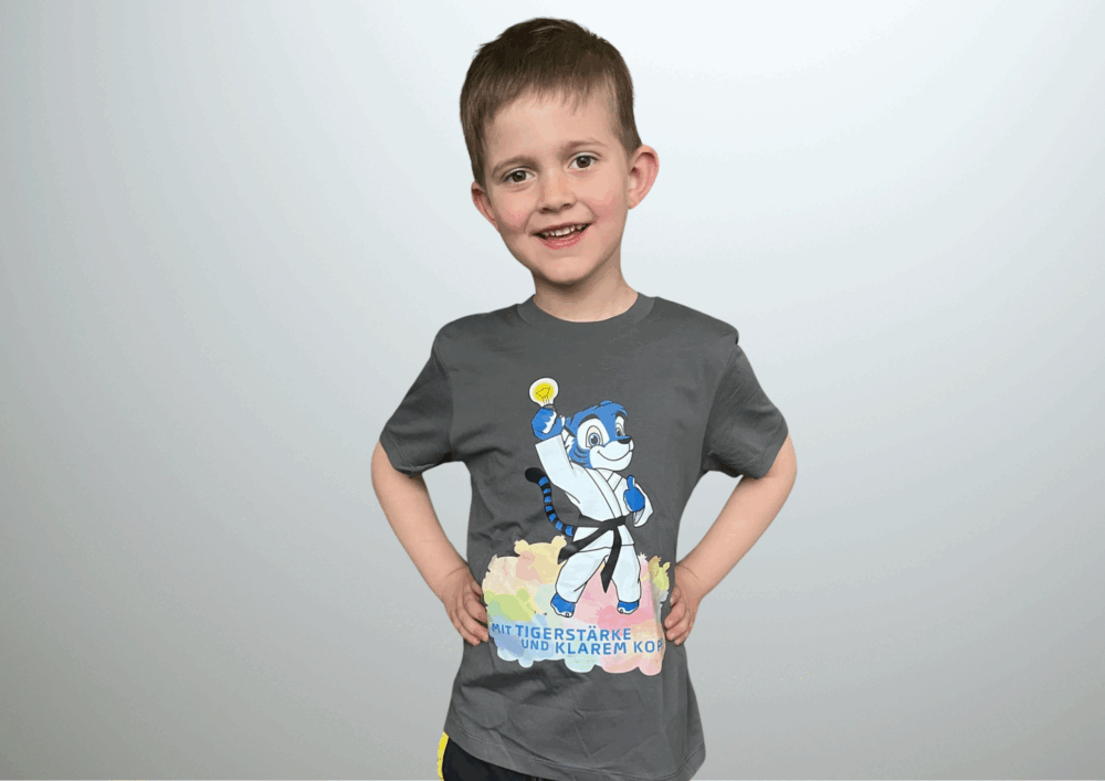 Pazuru Kinder T-Shirt Jubiläum Vorderseite