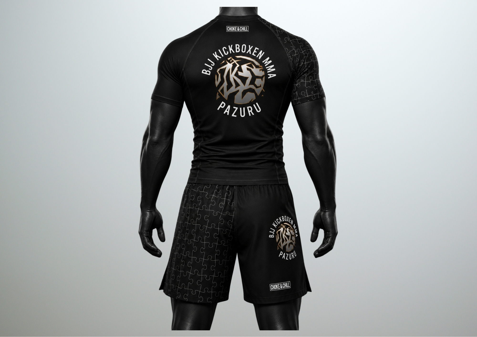 PAZURU Fight Set – Rashguard & Fightshorts Bundle – Bild 2